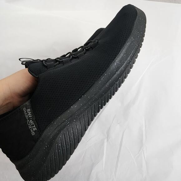 Skechers Sneakers Men's Size 11.5 Ultra Flex Slip-Ins Black Casual Hands Free - Picture 4 of 8